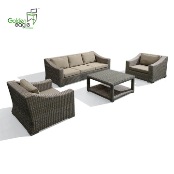 4pcs aluminum hotel project sofa set leisure