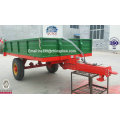 Manufacturer 5 Tons Farm Trailer Tractor Tipper Trailer in Europen Style