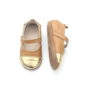 Wholesale Real Leather Cute Girls Baby Dress Shoes