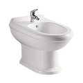 Bidet en céramique avec toilettes