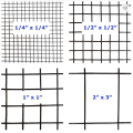 Electro galvanized welded wire mesh fence