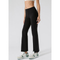 Pantalons de pantalon Flare Flare Workout Running