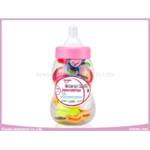 Детские игрушки погремушки в бутылке для кормления ребенка (10шт)