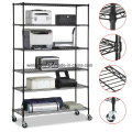 Wholesale 6 Layers Metal Wire Showroom Rack Shelf with High Quality