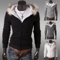 Winter Dick Warm White Cotton Herren Jacke / Mantel