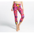 Kundenspezifische Sublimation gedruckte Kompressionsstrumpfhose Capris