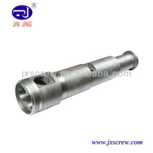 SJZS 65/132 Extrusor de plástico Carril de tornillo doble cónico