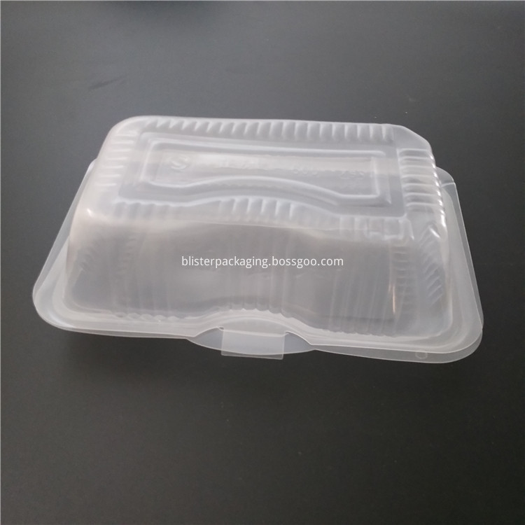 transparent food packing box