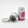 screw top aluminum bottle can for sale health care Vitamin