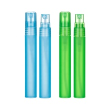 factory hot selling stock 5ml 8ml 15ml 20ml sky blue mini pen shape refillable perfume pump sprayer atomizer