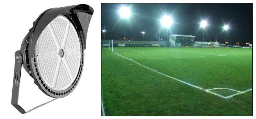 Outdoor Basketball Court Lights