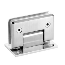 135 Degree Stainless Steel O Zinc Alloy Glass Clip