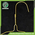 16" Inch Caped Hanger 13guage - Gold/Plain for Dry Cleaners or Home