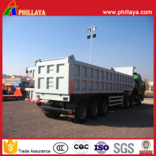 Trailer tres ejes trasero remolque basculante / Dump Trailer