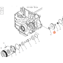 KOMATSU PC1250 SAA6D170 ШЕСТЕРНЯ ДВИГАТЕЛЯ 6240-61-1620