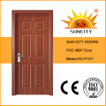 Top Design Bedroom MDF Doors, Toilet PVC Doos (SC-P101)