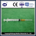 Seringas descartáveis ​​médicas, com agulha (2,5ml), Luer Slip, com Ce &amp; ISO Aprovado