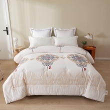 Chinese style Auspicious Soybean Fiber Winter comforter