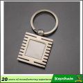 Custom Laser Engraved Blank Metal Keychain