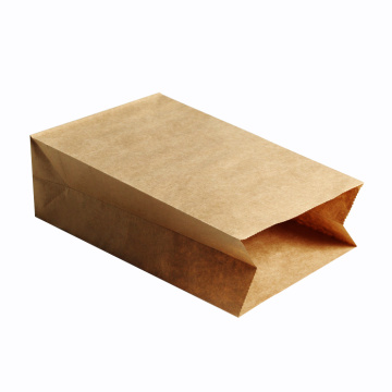 Foldable Customized Kraft Paper Packaging Bag for Food