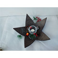 Star Shape MDF Wooden Candle Tray