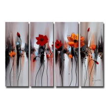 Wall Decoration Flower Oil Painting for Living Room