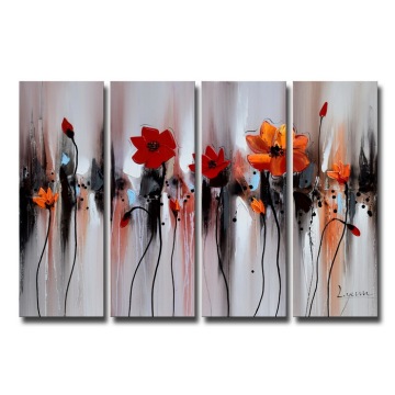 Wall Decoration Flower Oil Painting for Living Room