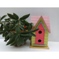 Villa Style More Door Wooden Bird House