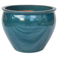 Glazed Ceramic Flower Pot Modern Pots Vineyarda Pot