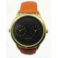 Fashion Unisex Watch with Dual-Precision & 2crown Design