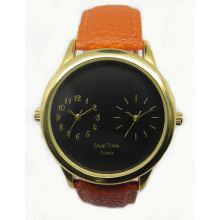 Fashion Unisex Watch with Dual-Precision & 2crown Design