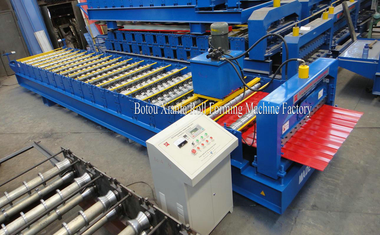 trapezoidal roll forming machine