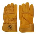 Piel de Vaca Seguridad Industrial Guantes de Invierno Guantes Trabajo Caliente Guantes de Trabajo