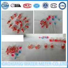 Joints plastiques en plomb colorés pour débitmètres d&#39;eau