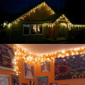 Battery Waterproof Wall Fairy Led Icicle Light