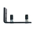 Barn door hardware floor guide roller