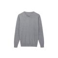 Men's Knitted Sustainable Recycle Polyester V-Neck Pullover