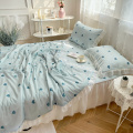 Lace Ruffled Bed Cover Skirt Fancy BedSheet Skirt