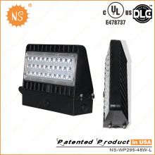 UL Dlc Listado 150W Metal Halide substituição 48W LED Wall Mount Light