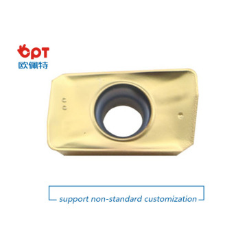 Carbide tangential milling inserts for rough machine