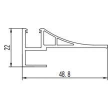 Customized lighting profiles aluminium extrusion mold