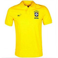 2013-14 novo estilo Brasil polo camisa Copa do mundo camiseta