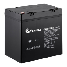 12V55AH Deep Cycle Gel -Batterie für Rollermäher