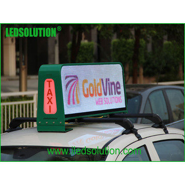 Panneau de signalisation de plafond P5 Taxi, panneau de signalisation LED de taxi