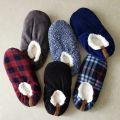 Winter Soft Cable Knit Slipper Socks Ballerina Slippers