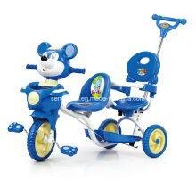 Good Selling Children Twin Tricycle with Two Seats (SNTR861D)