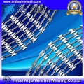 PVC Coated Razor Barbed Wire para vedação de segurança com SGS