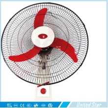 Ventilador de parede Unitedstar 16 polegadas com três lâminas