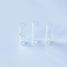 Dicas de vidro redondo transparente personalizado para junta