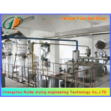 Vibrating fluidized bed dryers of soybean meal